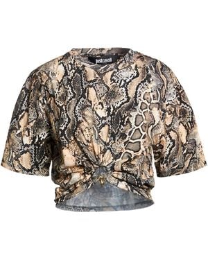 Just Cavalli T-Shirt Cotton - Natural