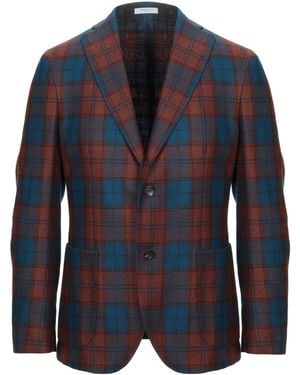 Boglioli Deep Blazer Wool, Linen, Cashmere - Blue