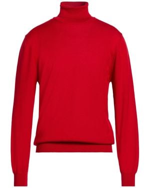 CHESTER TAYLOR London Turtlenecks - Red