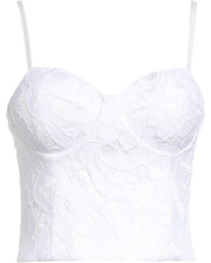 SILENCE LIMITED Top Cotton, Polyamide - White