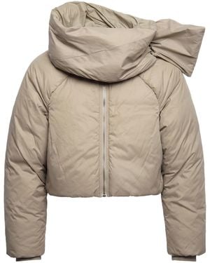 Rick Owens Light Puffer Polyamide - Natural