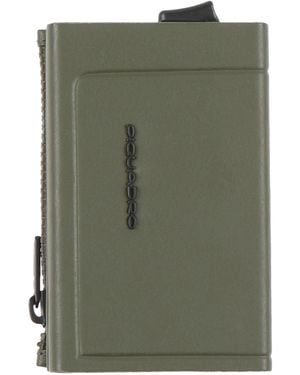 Piquadro Cardholder Cow Leather - Green
