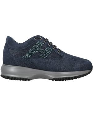 Hogan Midnight Trainers Leather - Blue