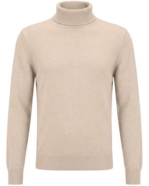 Aragona Rollkragenpullover - Natur