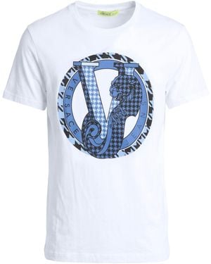 Versace Jeans Couture T-Shirts - Blau