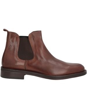 Calpierre Ankle Boots Leather - Brown