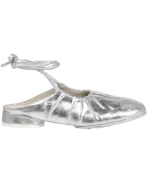 Ernesto Dolani Ballet Flats - White