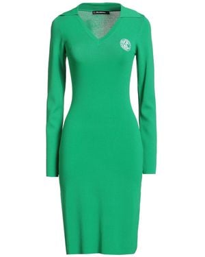 KARL LAGERFELD Midi Dress - Green