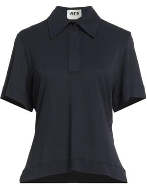 Maison Rabih Kayrouz Midnight Polo Shirt Viscose, Elastane - Blue