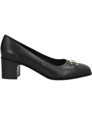 Ferragamo Court Shoes Calfskin - Black