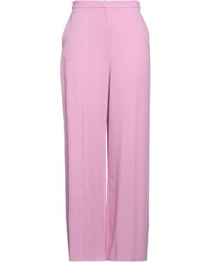 BOSS Pants Acetate, Viscose - Pink