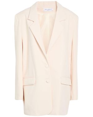 Yes London Blazer Polyester, Elastane - White