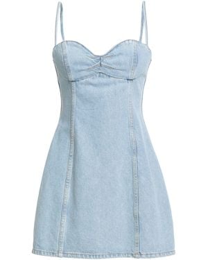 Magda Butrym Mini Dress Cotton - Blue