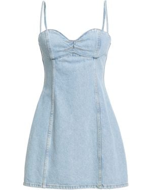 Magda Butrym Mini Dress Cotton - Blue