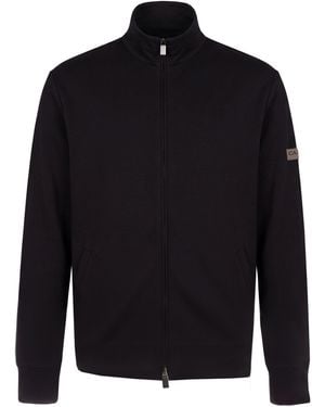 Canali Tracksuit Cotton, Elastane - Blue