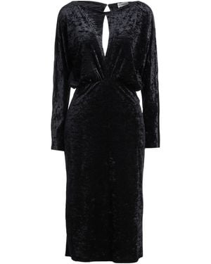 P.A.R.O.S.H. Midi Dress - Black