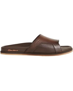 Santoni Sandalias - Marrón