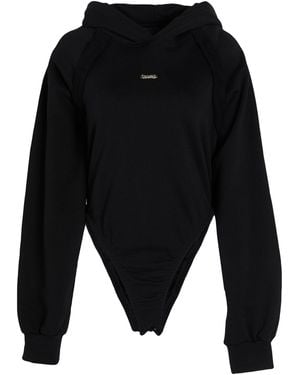DISCLAIMER Bodysuit Cotton - Black