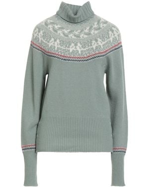 Thom Browne Rollkragenpullover - Blau