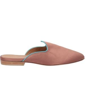 SLOANE ATTITUDE Mules & Clogs Textile Fibers - Brown
