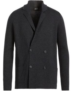Alpha Studio Midnight Blazer Merino Wool - Black