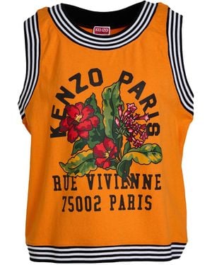 KENZO T-Shirt Cotton - Orange