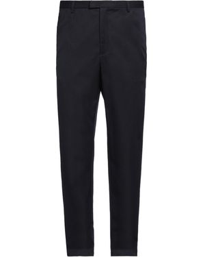 Emporio Armani Trousers Virgin Wool - Blue