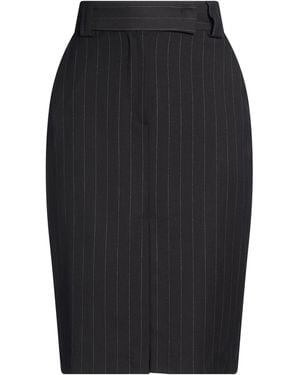 Compagnia Italiana Midi Skirt Polyester, Viscose, Elastane - Black