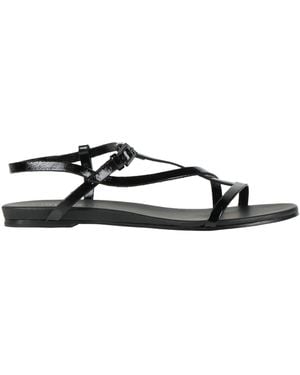 Roberto Del Carlo Sandals Leather - Black