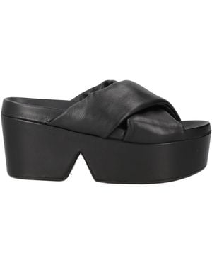 Robert Clergerie Sandales - Noir