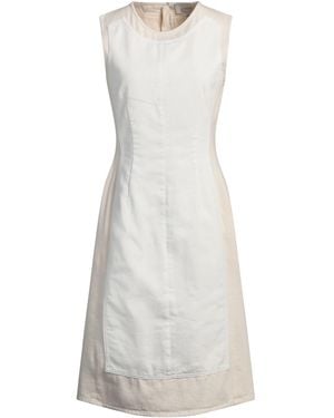 Sportmax Midi Dress Cotton - White