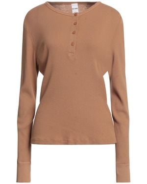 RE/DONE T-Shirt Cotton - Brown