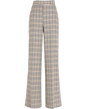 Stella Jean Pants Polyester, Viscose, Elastane - Gray