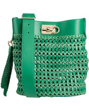 Ferragamo Shoulder Bags - Green