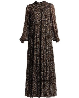 Maison Scotch Maxi-Kleid - Schwarz