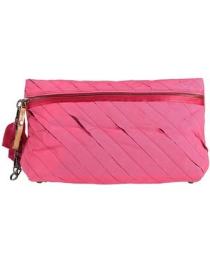 Lanvin Fuchsia Clutch Rayon - Pink