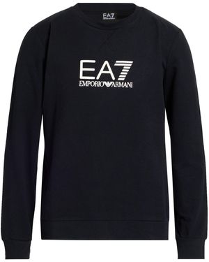 EA7 Sweatshirt Cotton, Elastane - Blue