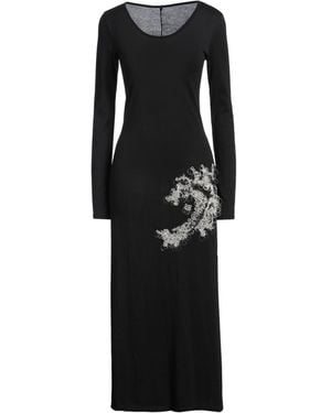 Yohji Yamamoto Vestido largo - Negro