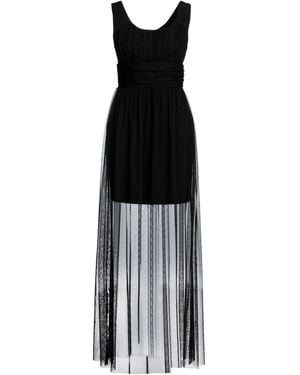 Carla Montanarini Vestido largo - Negro