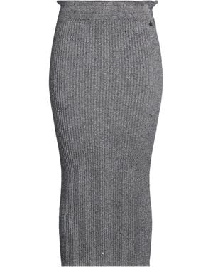 Dixie Midi Skirt Viscose, Polybutylene, Polyamide, Polyester - Grey