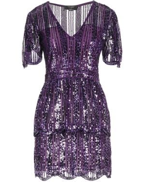 Twinset Mini Dress - Purple