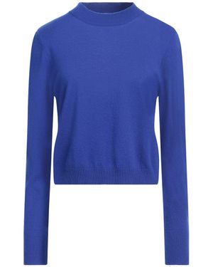 EMMA & GAIA Rollkragenpullover - Blau
