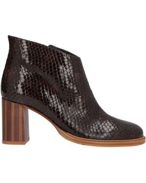 Zinda Ankle Boots Leather - Brown
