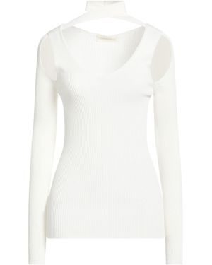 ATOMOFACTORY Ivory Jumper Viscose, Polyamide - White