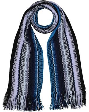 Missoni Scarf Wool, Acrylic - Blue