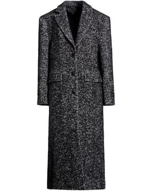 Anine Bing Coat Wool, Nylon, Alpaca Wool, Acrylic - Black