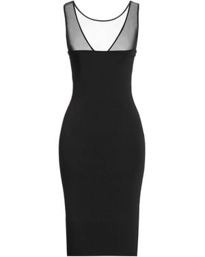 Patrizia Pepe Midi Dresses - Black