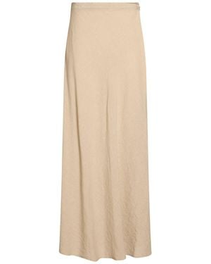 120% Lino Maxi Skirt - Natural