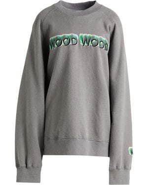 WOOD WOOD Sweat-Shirt - Gris
