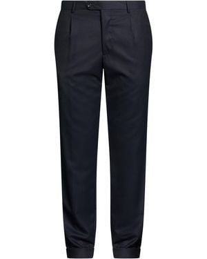 Barba Napoli Pants Virgin Wool - Blue